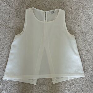 Madewell Cream Sleeveless Tank Top
